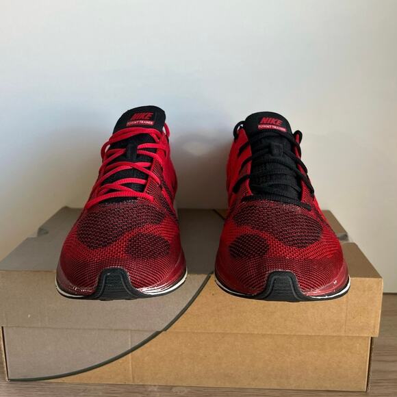 Nike Flyknit Trainer Universal Red/Black Men Sneakers - Size 10.5 main image 5
